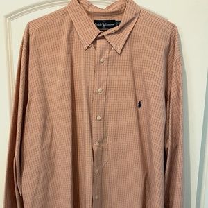 Men’s plaid Ralph Lauren button down